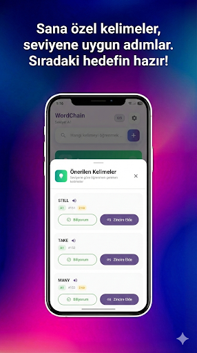 WordChain: İngilizce Kelime ekran görüntüsü