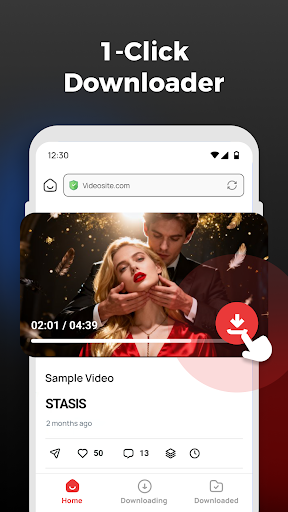 Video Downloader & 4K Player ekran görüntüsü