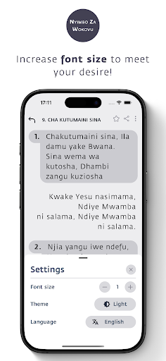 Nyimbo za Wokovu + Biblia ekran görüntüsü