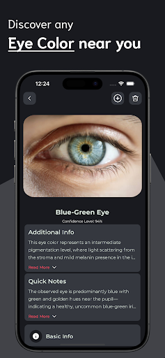 Eye Color Identifier ekran görüntüsü