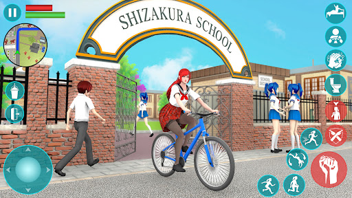 High School Anime Simulator 3D ekran görüntüsü