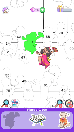 Sticker Book: Color Match ekran görüntüsü