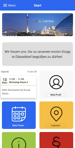 eBay Events DE ekran görüntüsü