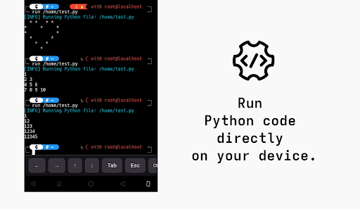 Python coding app + py-v3.12 ekran görüntüsü