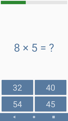 Çarpım tablosu  - Matematik ekran görüntüsü