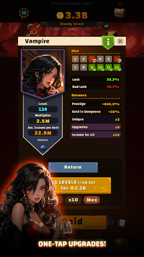 Dice Mastery: Idle Raiders ekran görüntüsü