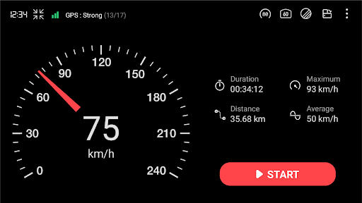 GPS Hız Göstergesi : Hız Ölçer ekran görüntüsü