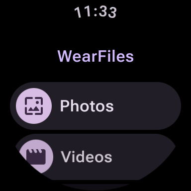 WearFiles ekran görüntüsü