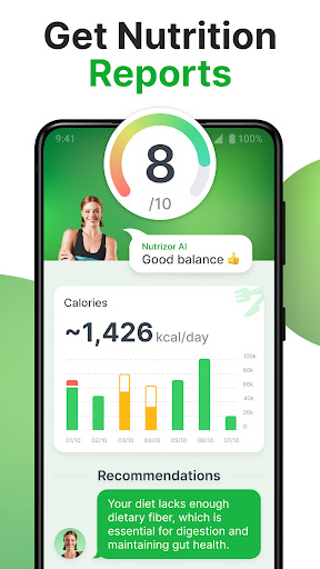 AI Nutrition Coach - Nutrizor ekran görüntüsü