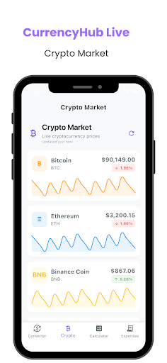 CurrencyHub Currency Converter ekran görüntüsü