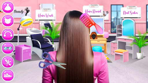 Realistic Girl Hair Salon ekran görüntüsü