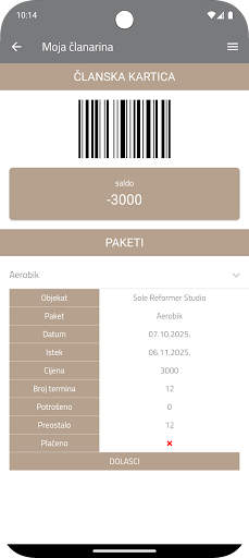 Sole Reformer Studio ekran görüntüsü