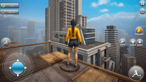 Only Up Sky Rooftop Parkour 3D ekran görüntüsü