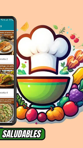 Recetas Saludables ekran görüntüsü