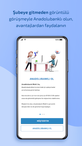 Anadolubank Mobil ekran görüntüsü