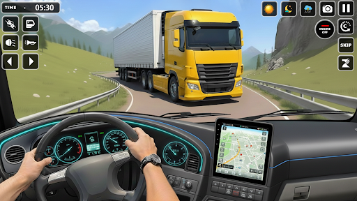 Truck Transport Simulator 3D ekran görüntüsü