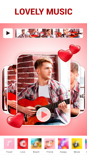 Love Collage - Video Slideshow ekran görüntüsü