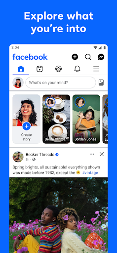 Facebook ekran görüntüsü