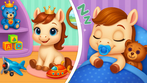 Pony Mommy's Newborn Adventure ekran görüntüsü