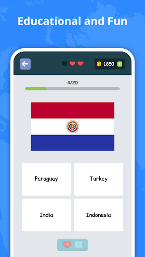 Bayrak Bilgi Yarışı ekran görüntüsü