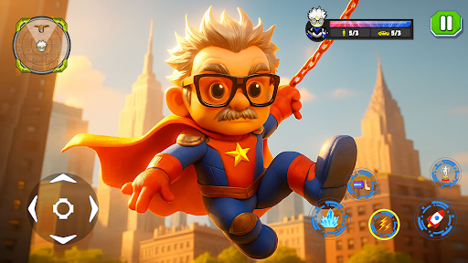 Spider Rope hero Games 3D ekran görüntüsü