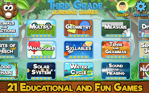 Third Grade Learning Games ekran görüntüsü