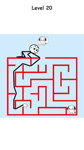 Stickman Long Hand Puzzle Game ekran görüntüsü
