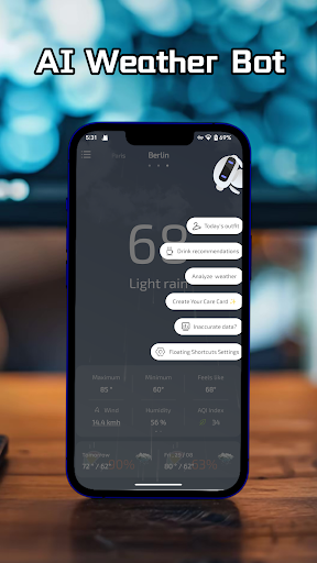 AI Weather: Radar & Forecast ekran görüntüsü