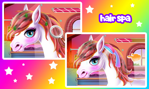 Rainbow Pony Hair Salon ekran görüntüsü
