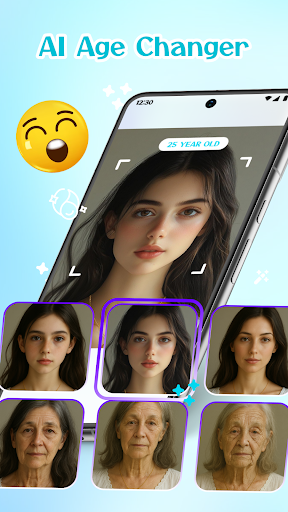 Face Age Changer: Future Face ekran görüntüsü