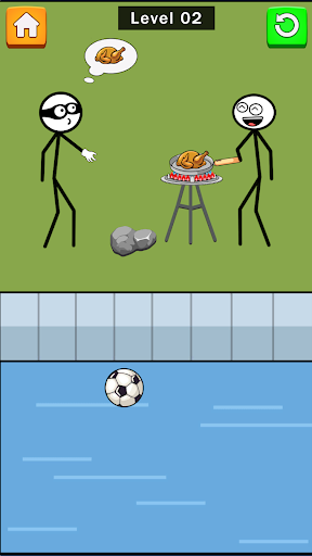 Stickman Thief Puzzle Game 3D ekran görüntüsü