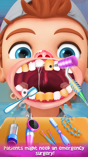 Dentist Hospital Doctor Games ekran görüntüsü