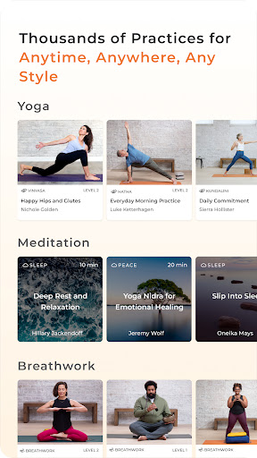 Yoga International ekran görüntüsü