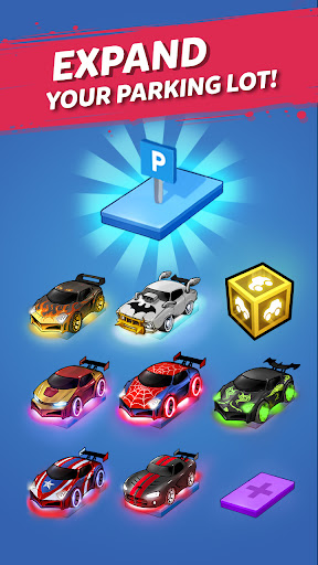 Merge Neon Car: Idle Car Merge ekran görüntüsü