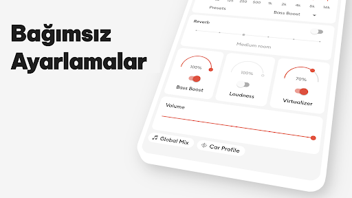 Flat Equalizer - Bass Booster ekran görüntüsü