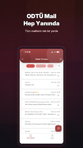 METU App ekran görüntüsü