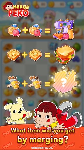 Merge Peko : Sweets World ekran görüntüsü