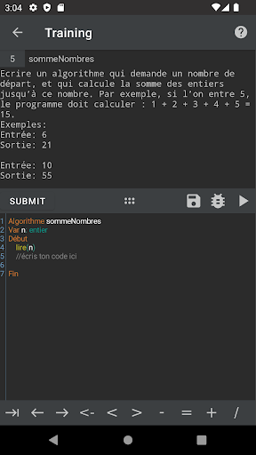 Algo - Algorithm Interpreter ekran görüntüsü