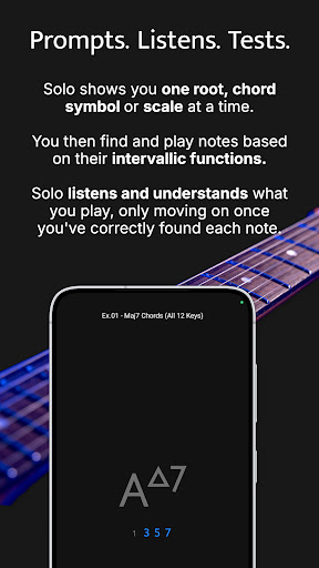 Solo - Fretboard Visualization ekran görüntüsü