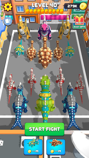 Color Dinosaur Collect Battle ekran görüntüsü