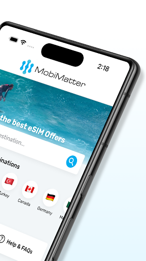 MobiMatter: eSIM Pazaryeri ekran görüntüsü