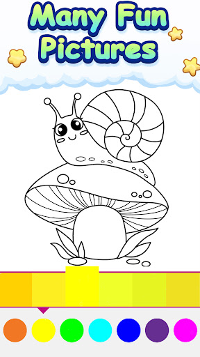 Kids Coloring Book: ColorQuest ekran görüntüsü