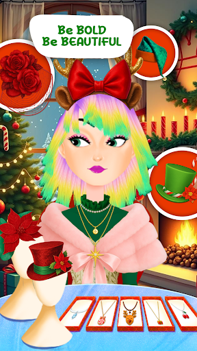 Christmas Hair Stylist ekran görüntüsü