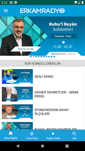 Erkam Radyo ekran görüntüsü