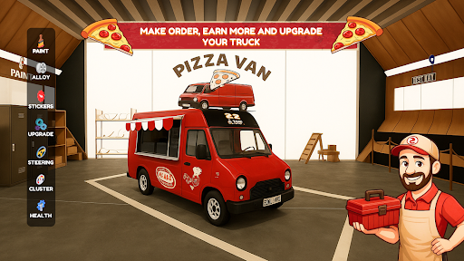 Pizza Delivery Game: Simulator ekran görüntüsü
