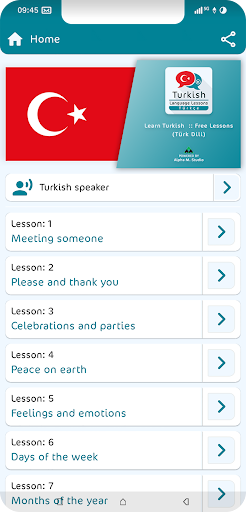Turkish Lessons: Learn & speak ekran görüntüsü