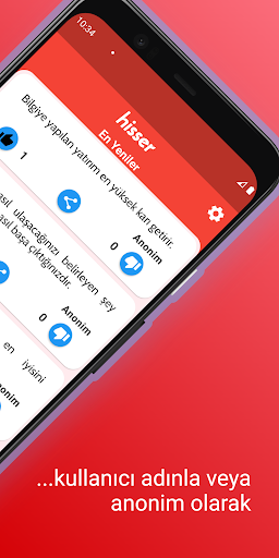 Hisser: Türkiye ekran görüntüsü