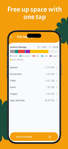 Easy file manager: explorer ekran görüntüsü