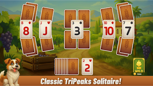 TriPeaks Solitaire: Çiftlik ekran görüntüsü