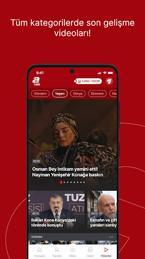 A HABER ekran görüntüsü